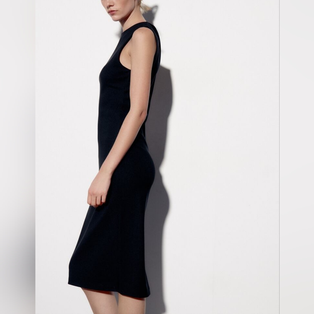 ZARA SLEEVELESS DRESS - Picture 3 of 8